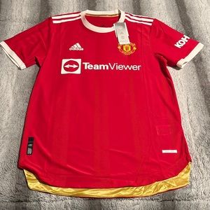 Manchester United 2021-22 Adidas Home Player Edition Jersey